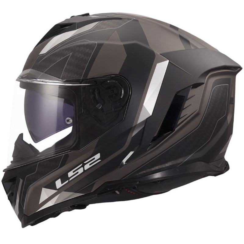 LS2 FF818 Storm III Sporty zárt motoros bukósisak matt fekete-szürke