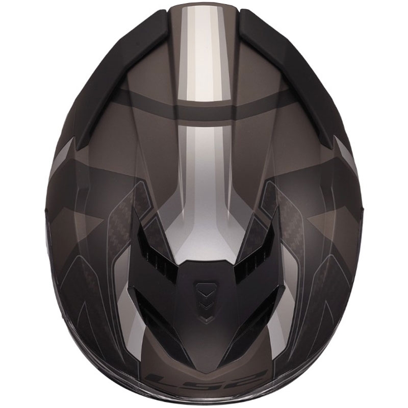 LS2 FF818 Storm III Sporty zárt motoros bukósisak matt fekete-szürke