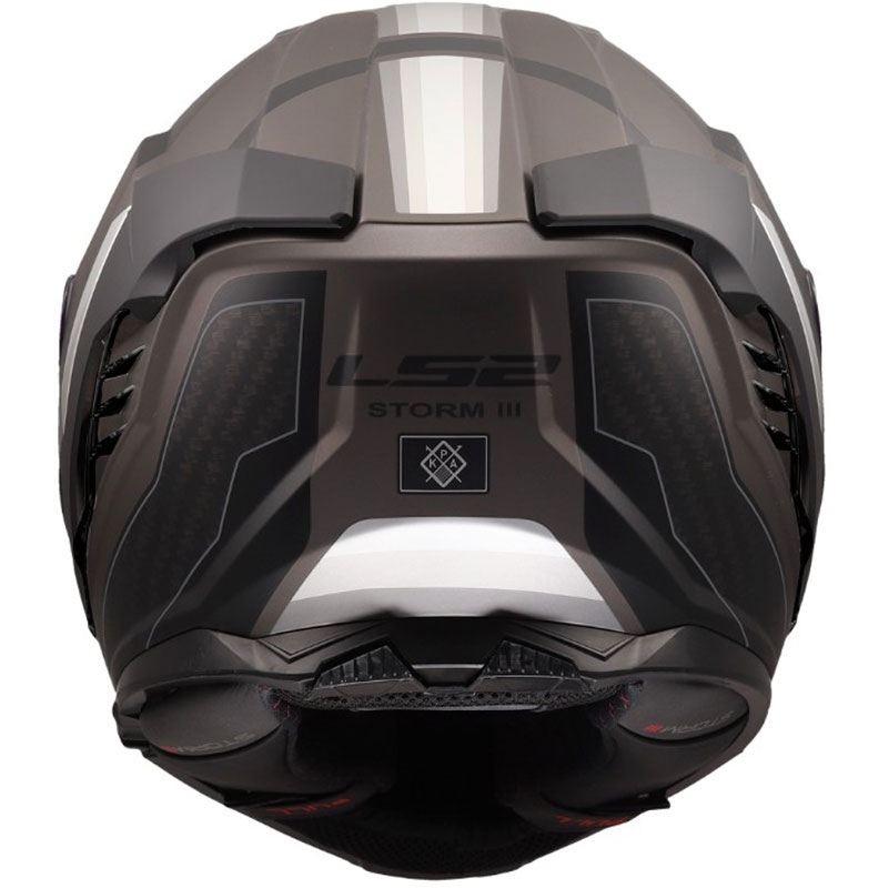 LS2 FF818 Storm III Sporty zárt motoros bukósisak matt fekete-szürke