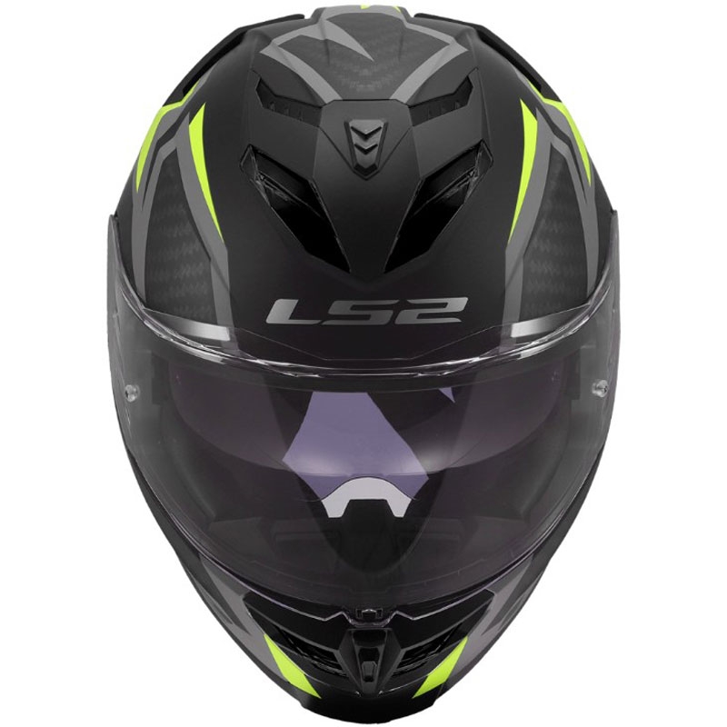 LS2 FF818 Storm III Dynamo zárt motoros bukósisak fekete-sárga