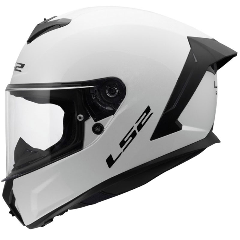 LS2 FF820 Rapid III Solid zárt motoros bukósisak fényes fehér