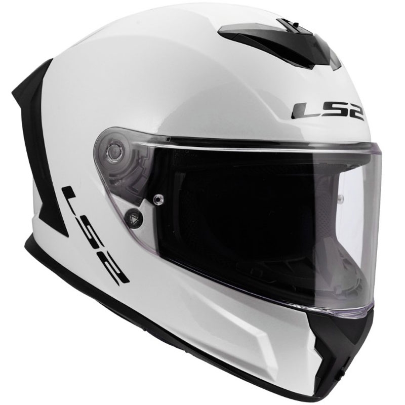LS2 FF820 Rapid III Solid zárt motoros bukósisak fényes fehér