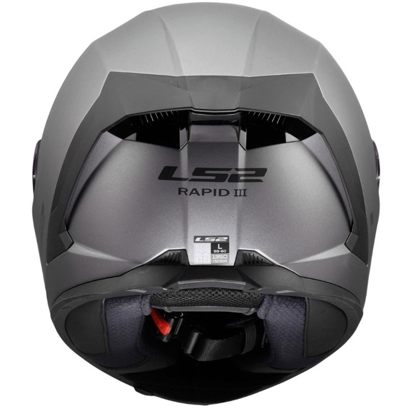 LS2 FF820 Rapid III Solid zárt motoros bukósisak matt titán