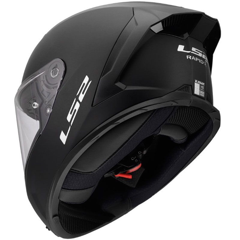 LS2 FF820 Rapid III Solid zárt motoros bukósisak matt fekete