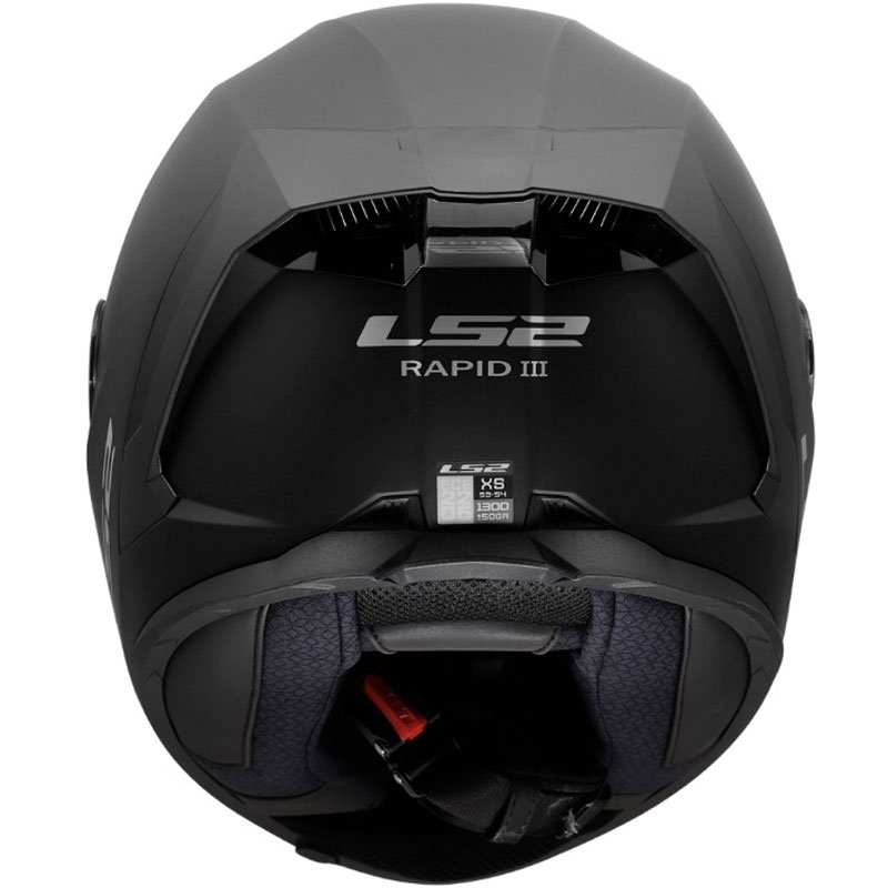 LS2 FF820 Rapid III Solid zárt motoros bukósisak matt fekete