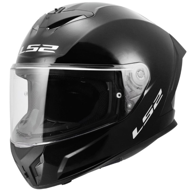 LS2 FF820 Rapid III Solid zárt motoros bukósisak fényes fekete