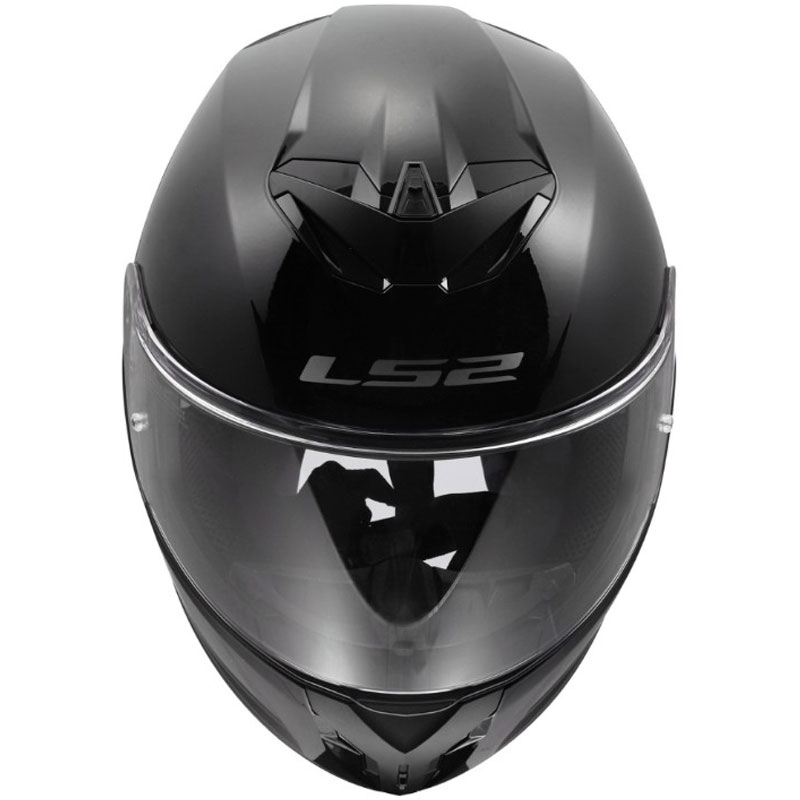 LS2 FF820 Rapid III Solid zárt motoros bukósisak fényes fekete