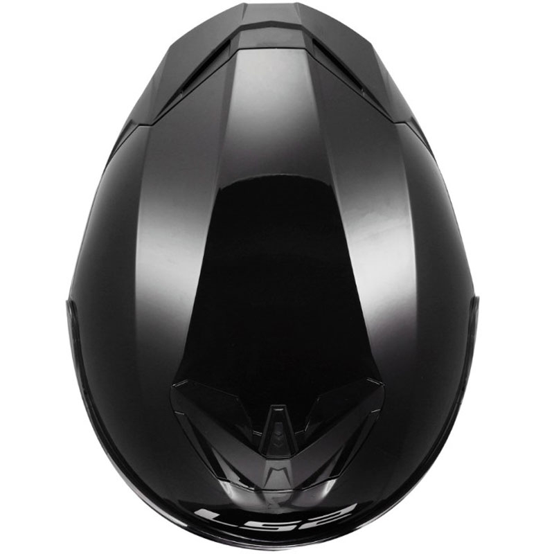 LS2 FF820 Rapid III Solid zárt motoros bukósisak fényes fekete