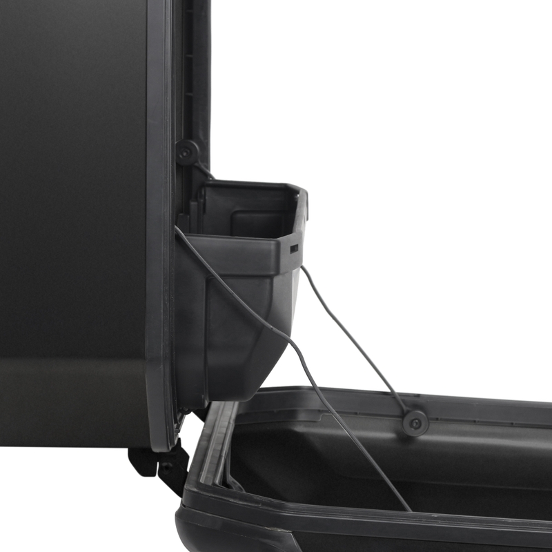 Side aluminium case SHAD Terra TR47 BLACK EDITION jobb