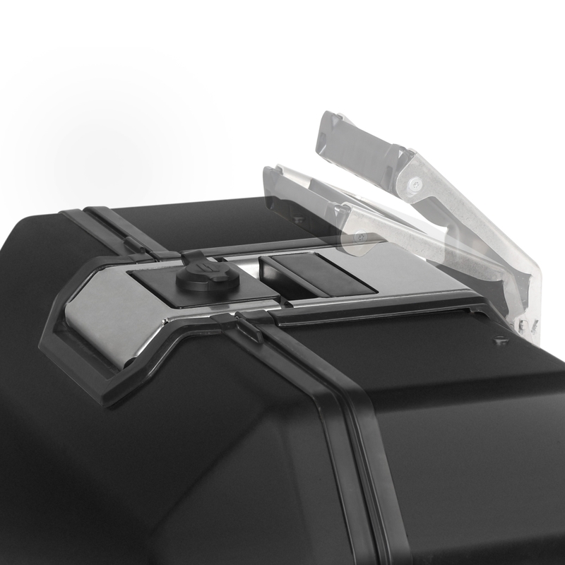 Side aluminium case SHAD Terra TR47 BLACK EDITION jobb