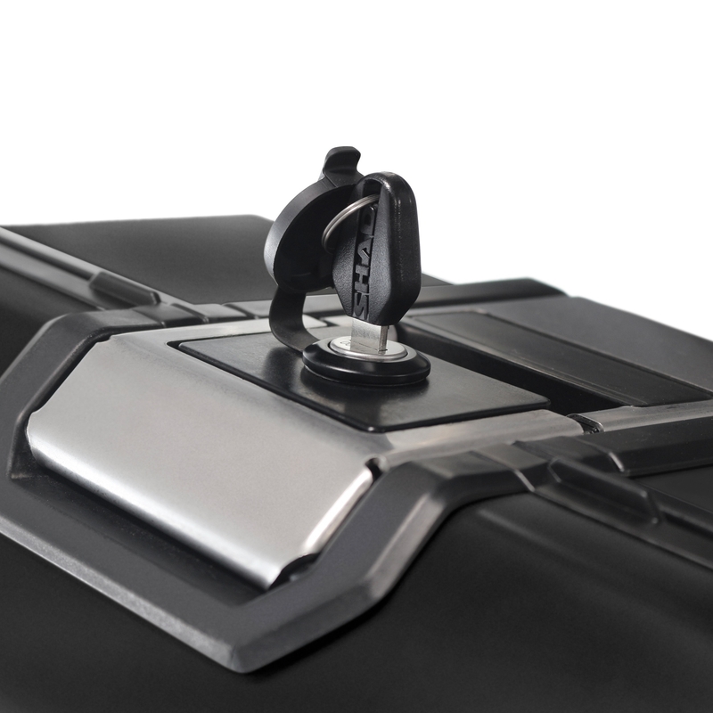Side aluminium case SHAD Terra TR47 BLACK EDITION jobb