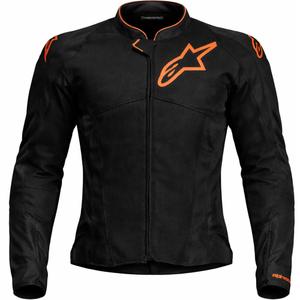 Alpinestars Viper Air V4 motoros kabát fekete-fluo piros