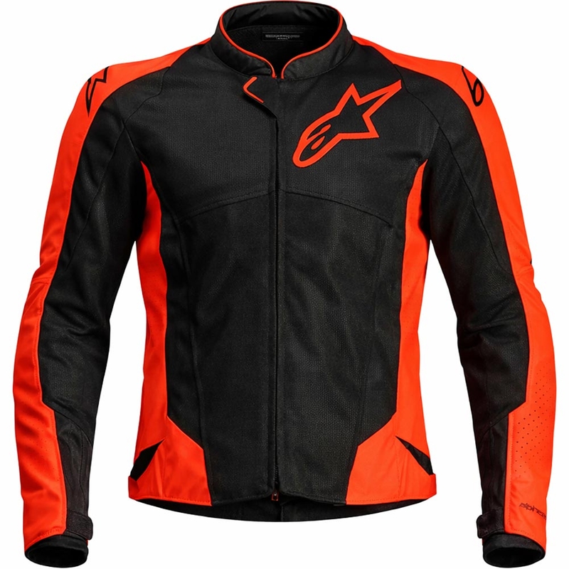 Alpinestars Viper Air V4 motoros kabát fluo piros-fekete