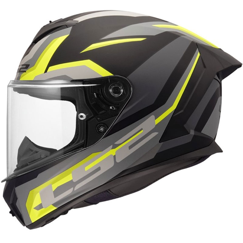 LS2 FF820 Rapid III Hyper zárt motoros bukósisak matt fekete-sárga