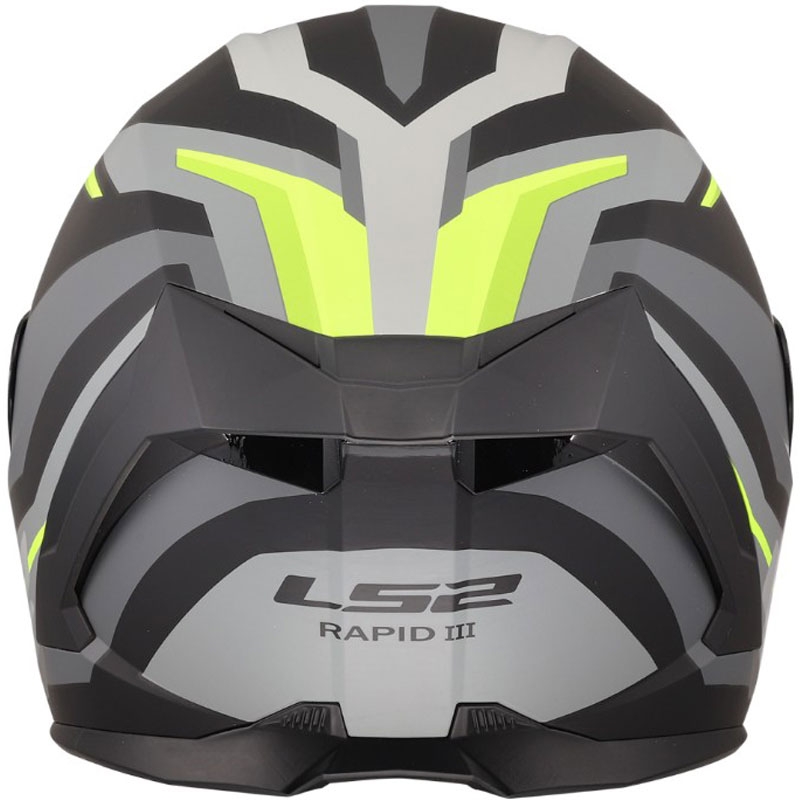 LS2 FF820 Rapid III Hyper zárt motoros bukósisak matt fekete-sárga