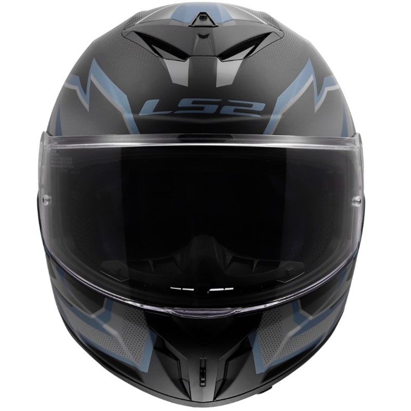 LS2 FF820 Rapid III Xtrem zárt motoros bukósisak matt fekete-kék-petrol
