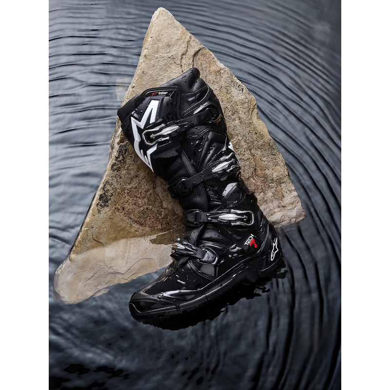 Alpinestars Tech 7 Enduro Drystar motoros csizma fekete