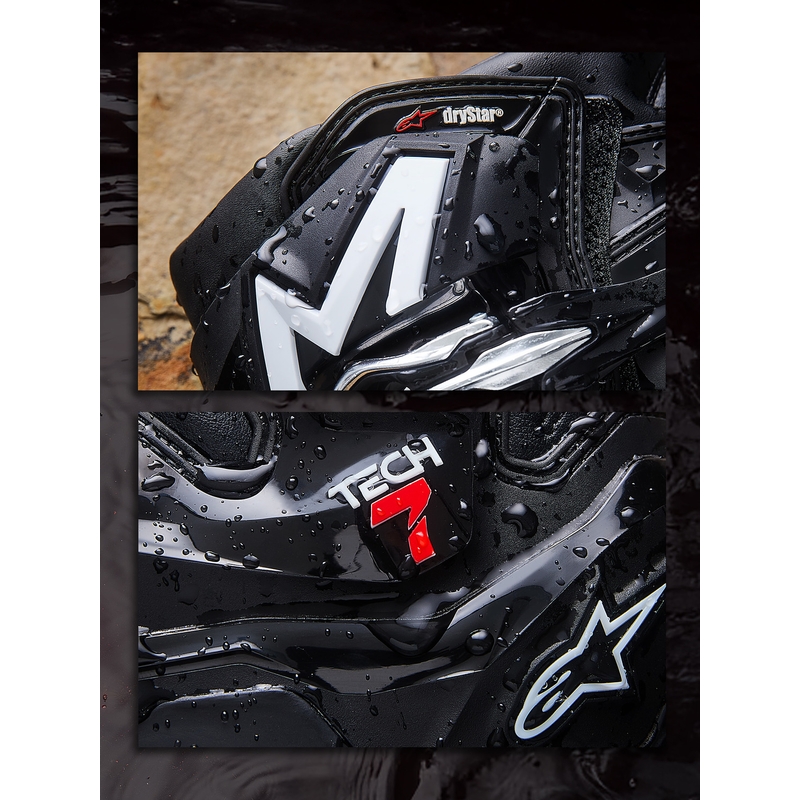Alpinestars Tech 7 Enduro Drystar motoros csizma fekete