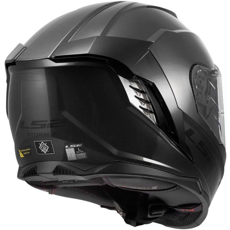 LS2 FF818 Storm III Jeans zárt motoros bukósisak titán