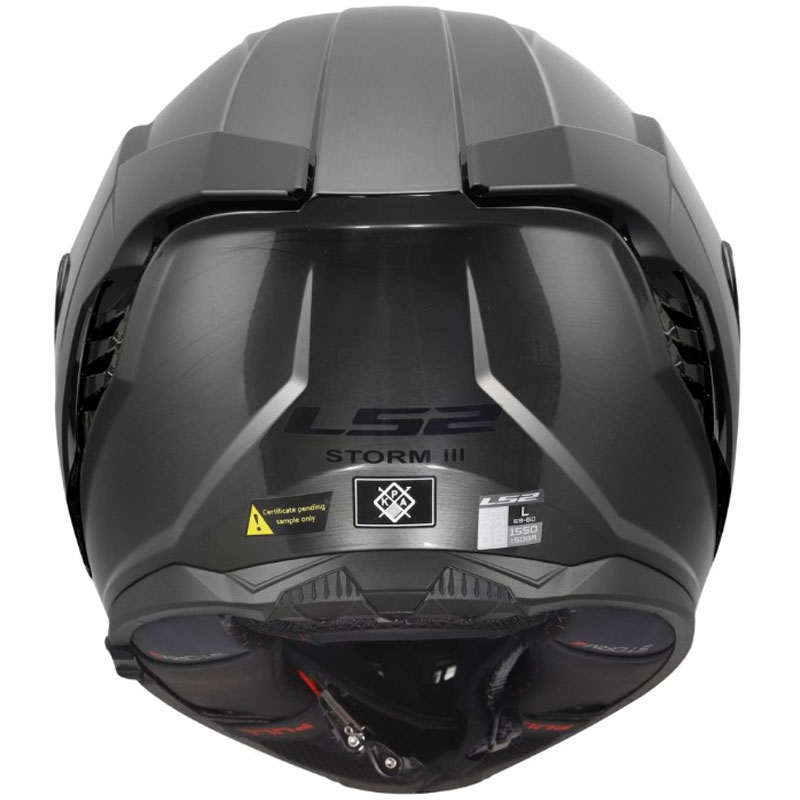 LS2 FF818 Storm III Jeans zárt motoros bukósisak titán