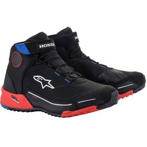 Alpinestars CR-X Drystar Honda kollekció motoros cipő fekete-piros-kék