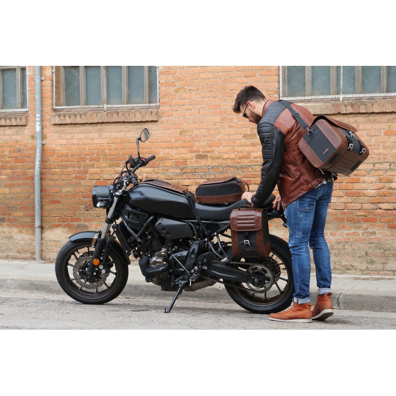 Side bag SHAD CAFE RACER SR38 10l fekete