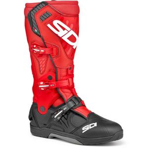 SiDi Crossair motoros csizma fekete-piros