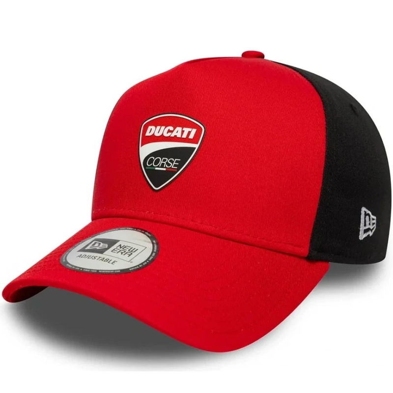 Ducati Corse 9FORTY siltes sapka logóval piros-fekete