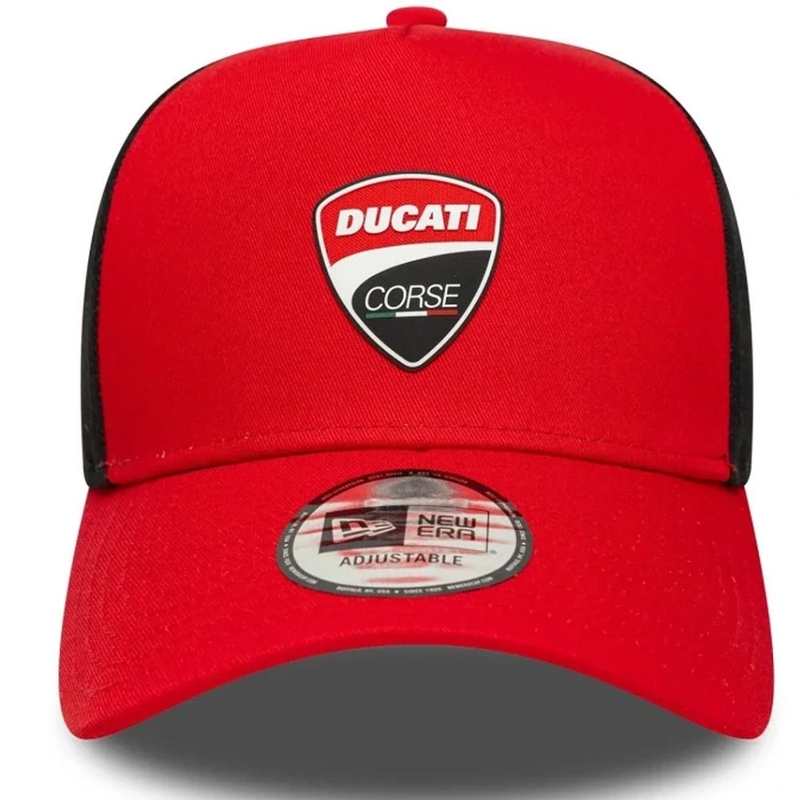 Ducati Corse 9FORTY siltes sapka logóval piros-fekete