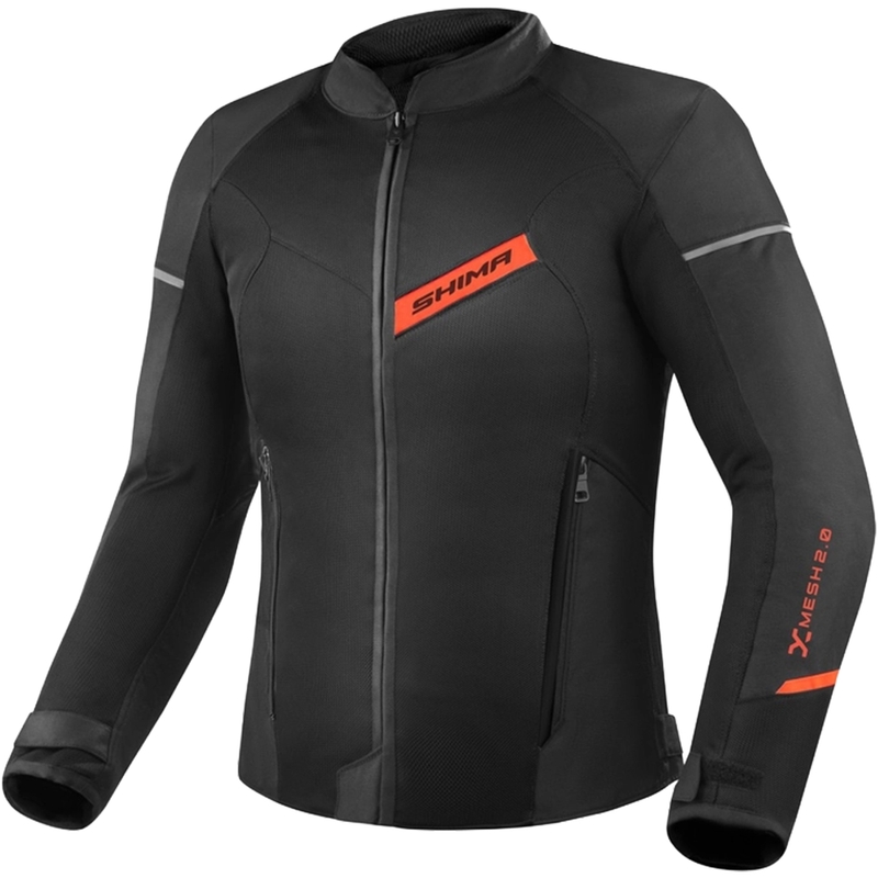 Shima X-MESH 2.0 motoros dzseki fekete-piros