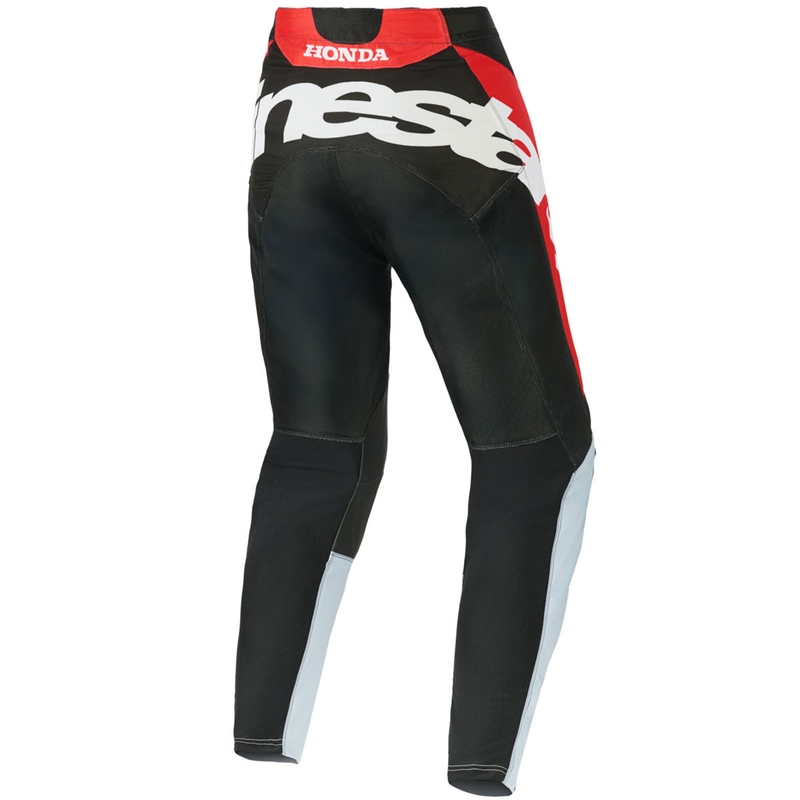 Alpinestars Racer Veil Honda motokrossz nadrág fekete-szürke-piros-sárga