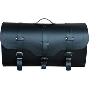 RSA K165 motoros bőrtáska zárral fekete