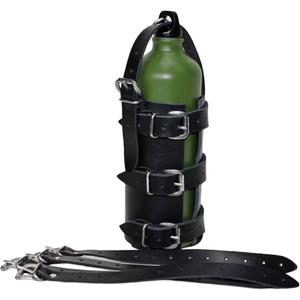 RSA N14 bőr italtartó fekete