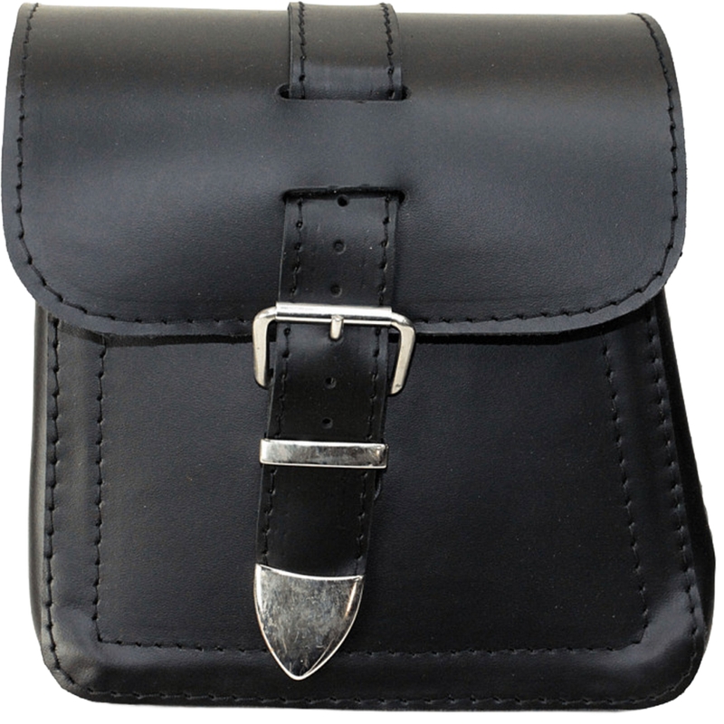 RSA Ki18 motoros bőr oldalzsebek fekete 2 drb