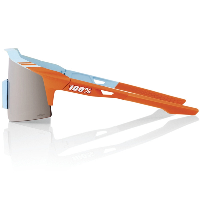 100% SPEEDCRAFT SL Soft Tact Two Tone Hiper napszemüveg ezüst üveggel