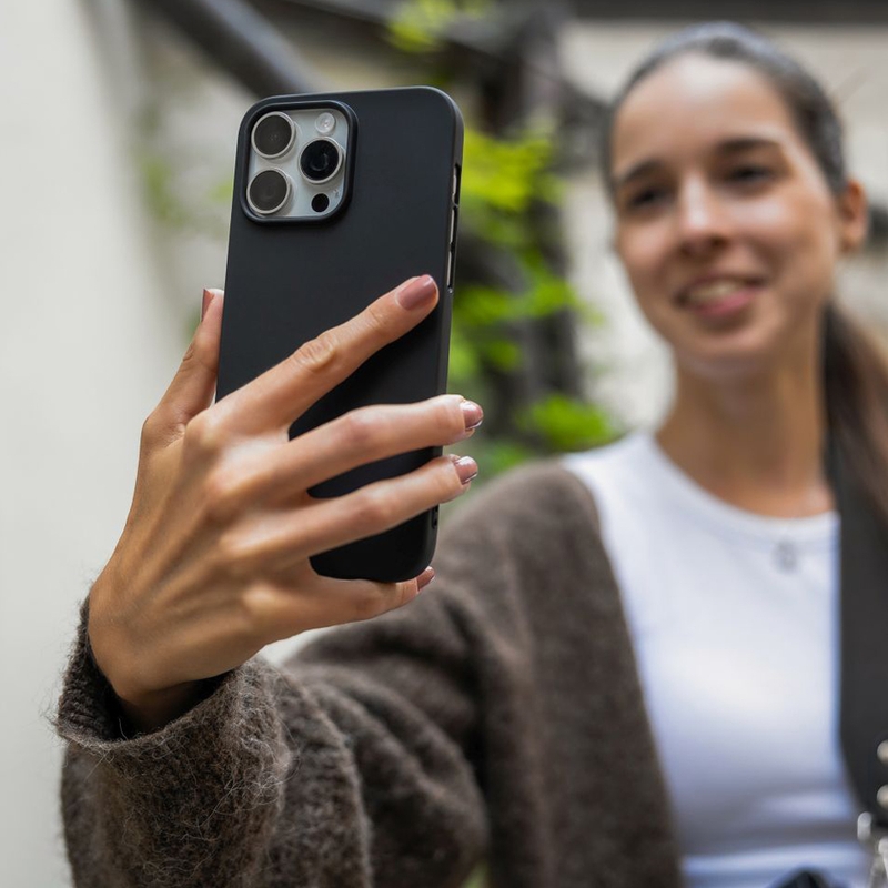 FIXED Story hátsó gumírozott telefontok Xiaomi Redmi Note 15 Pro 5G-hez fekete