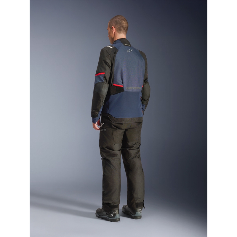 Alpinestars Andes V4 Drystar motoros kabát sötétkék-kék-fekete