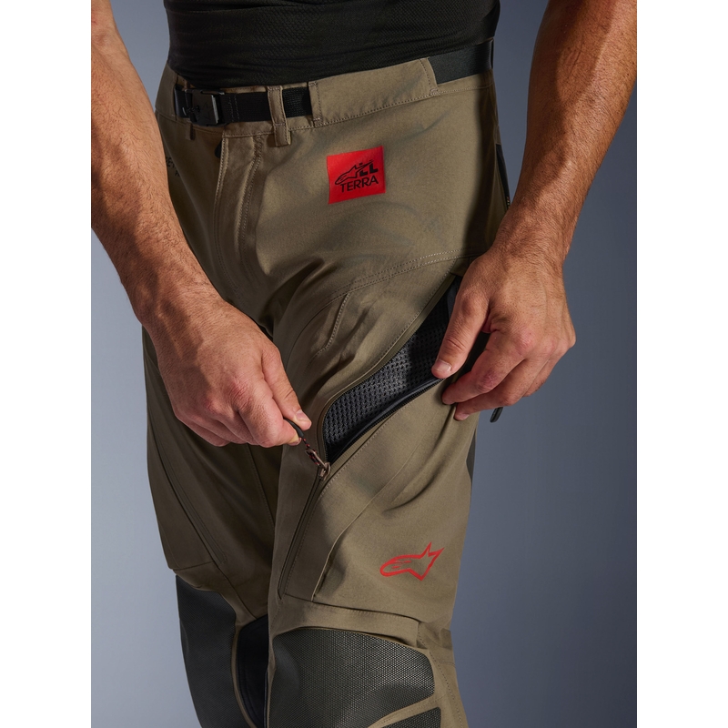 Alpinestar Nazca 3L Gore-Tex PRO motoros nadrág világosbarna-fekete