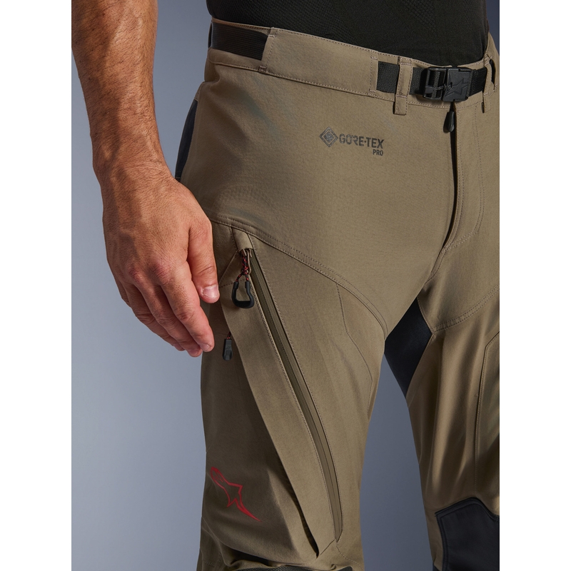 Alpinestar Nazca 3L Gore-Tex PRO motoros nadrág világosbarna-fekete