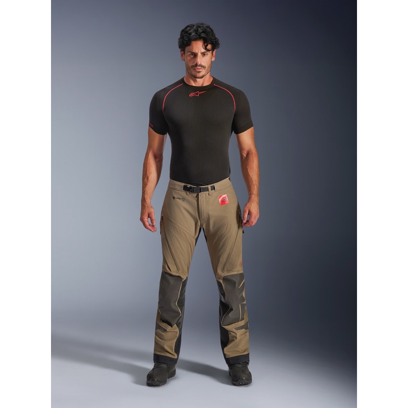 Alpinestar Nazca 3L Gore-Tex PRO motoros nadrág világosbarna-fekete