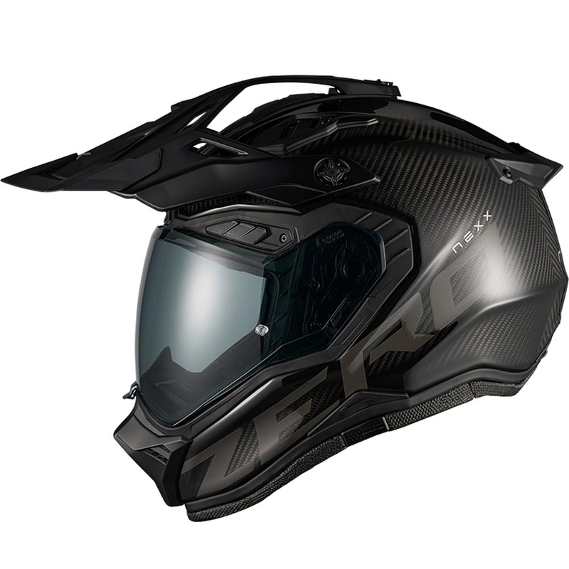Nexx X.Rally Zero PRO Carbon enduro motoros bukósisak fekete