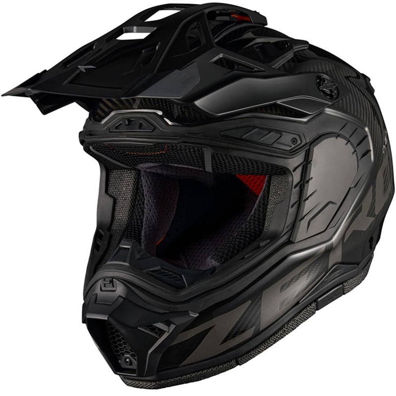 Nexx X.Rally Zero PRO Carbon enduro motoros bukósisak fekete