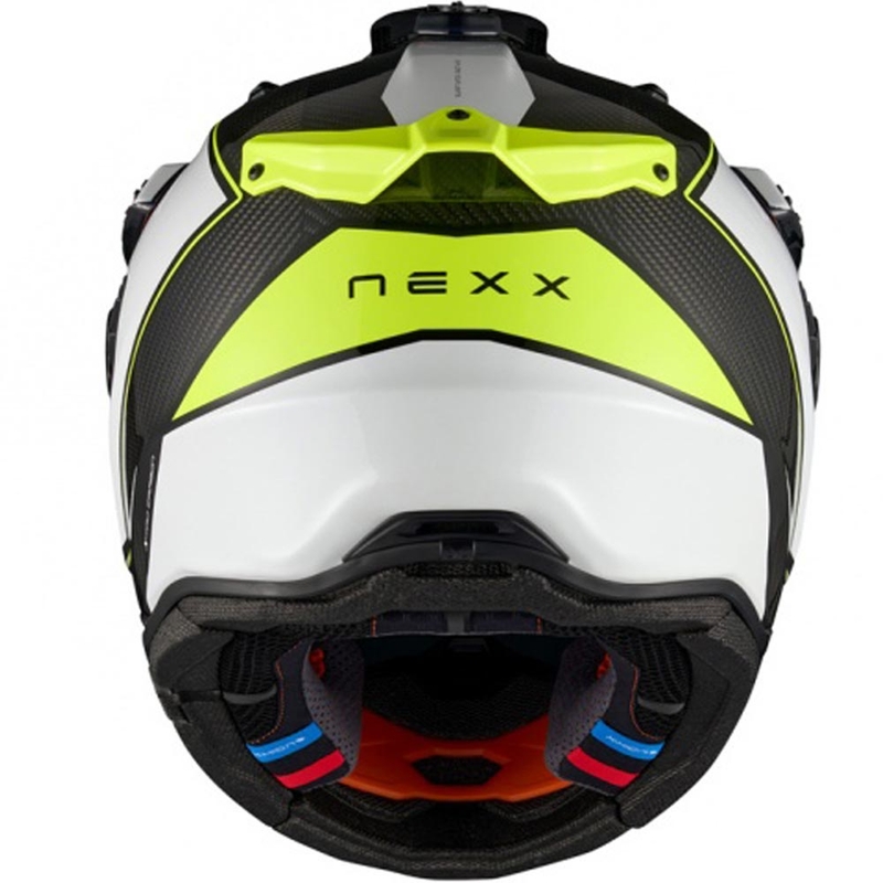 Nexx X.Rally Raid enduro motoros bukósisak fehér-fluo sárga