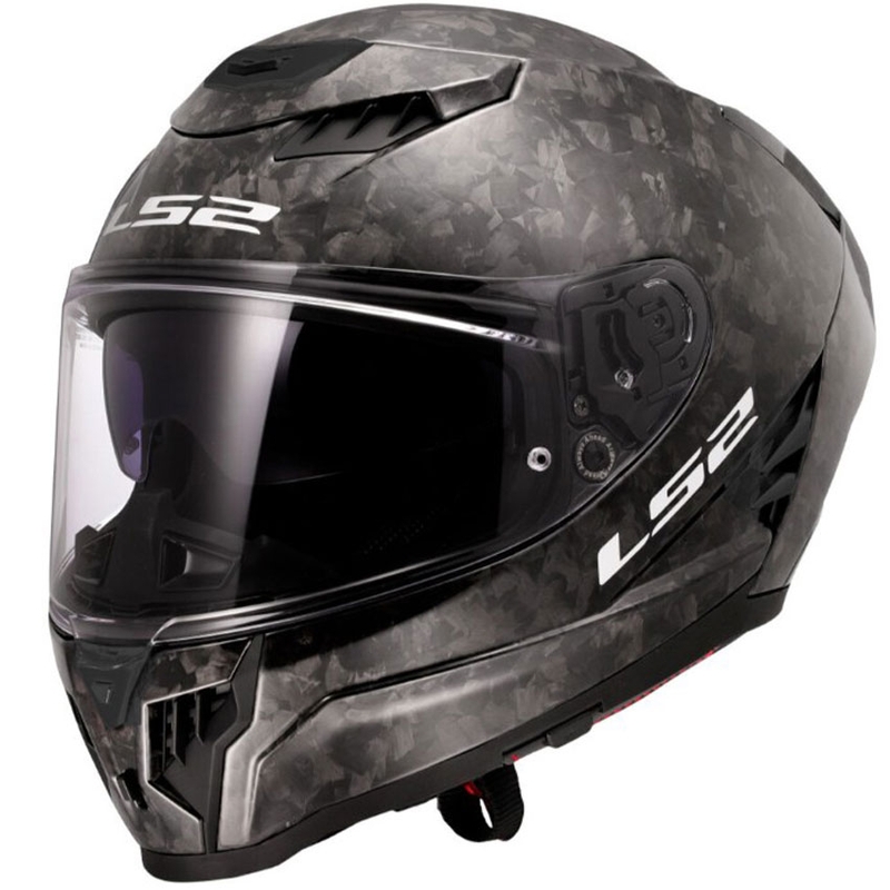 LS2 FF807 Dragon Forged Carbon zárt motoros bukósisak