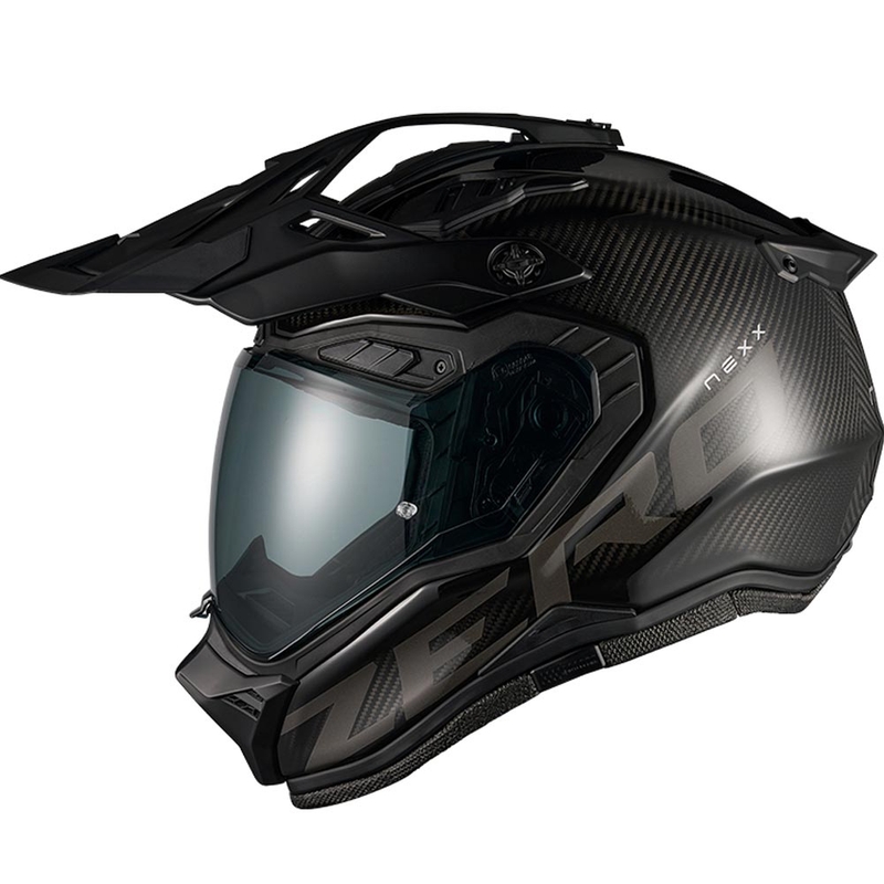 Nexx X.Rally Zero PRO enduro motoros bukósisak fekete