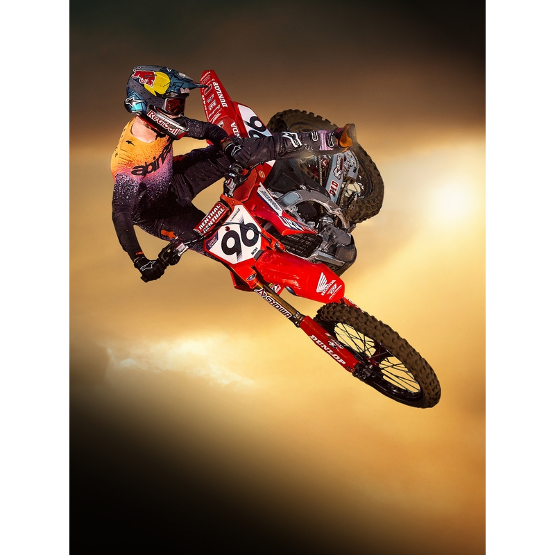 Alpinestars Supertech Black Hole limitált kiadású motokrossz nadrág fekete-színes