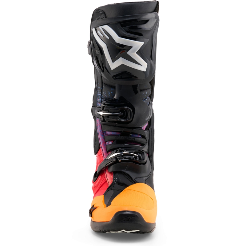 Alpinestars Tech 10 Black Hole limitált kiadású motokrossz csizma fekete-színes