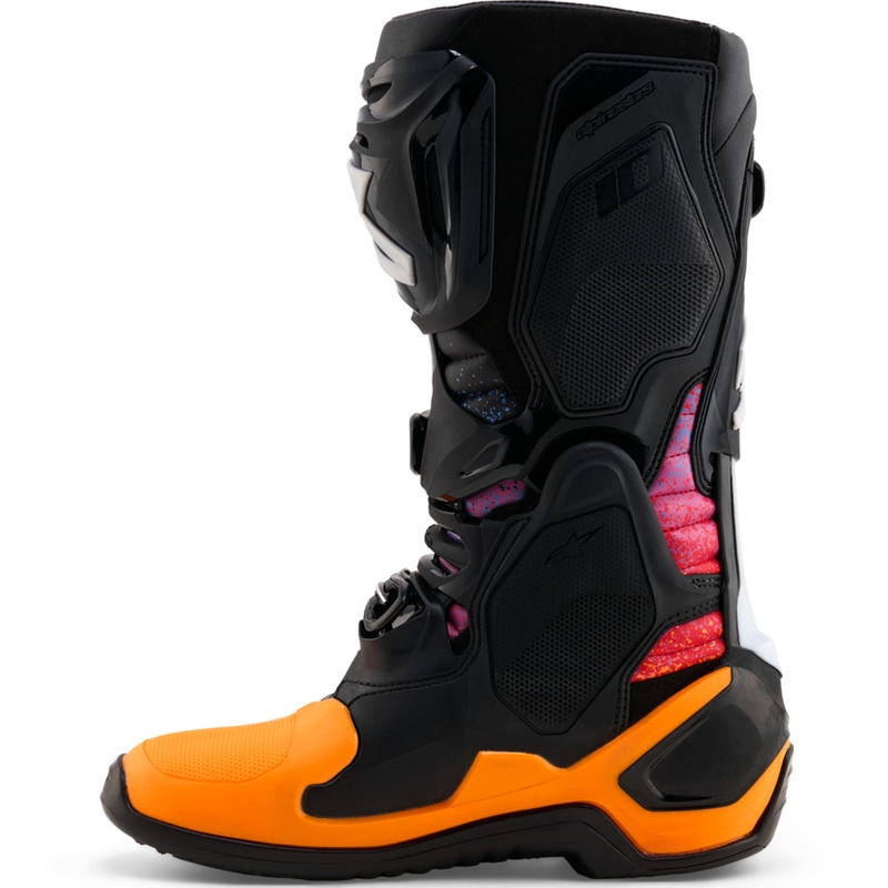 Alpinestars Tech 10 Black Hole limitált kiadású motokrossz csizma fekete-színes