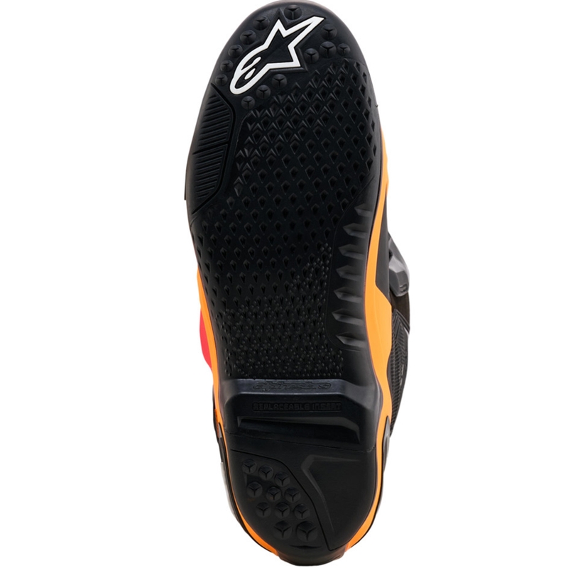Alpinestars Tech 10 Black Hole limitált kiadású motokrossz csizma fekete-színes