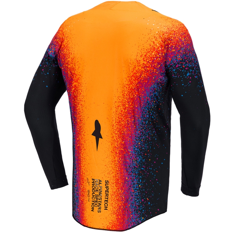 Alpinestars Supertech Black Hole limitált kiadású motokrossz mez fekete-színes
